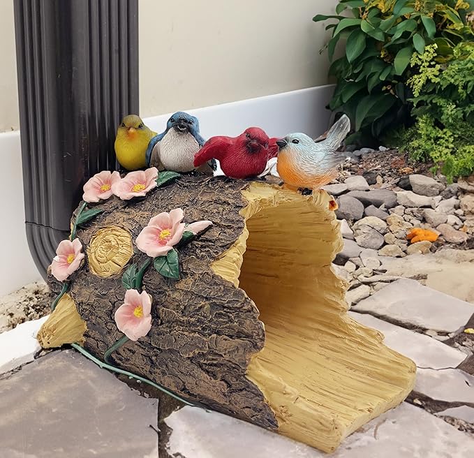 Decorative Bird Downspout Gutter Extender & Diverter