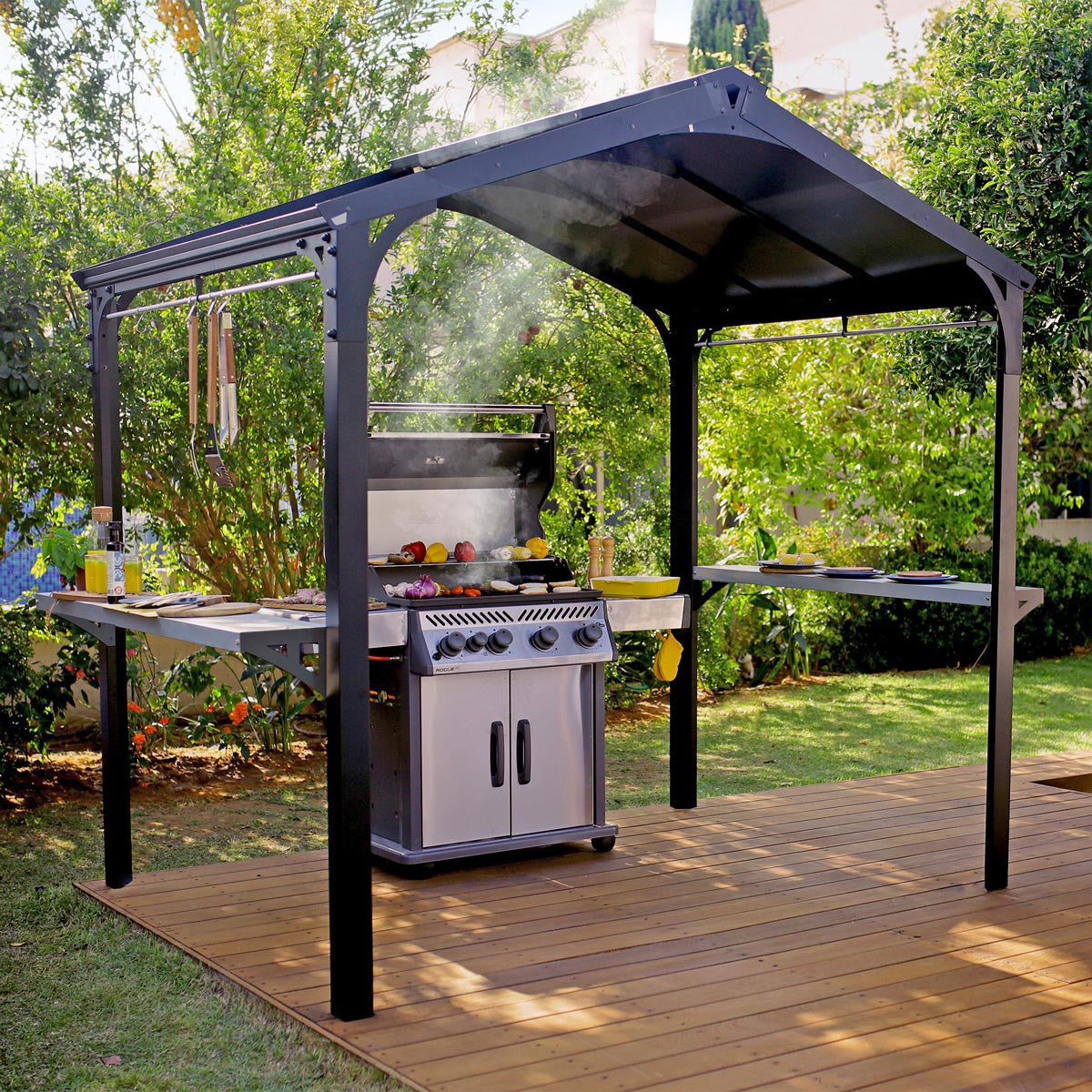 6' x 8' Aluminum Grill Gazebo