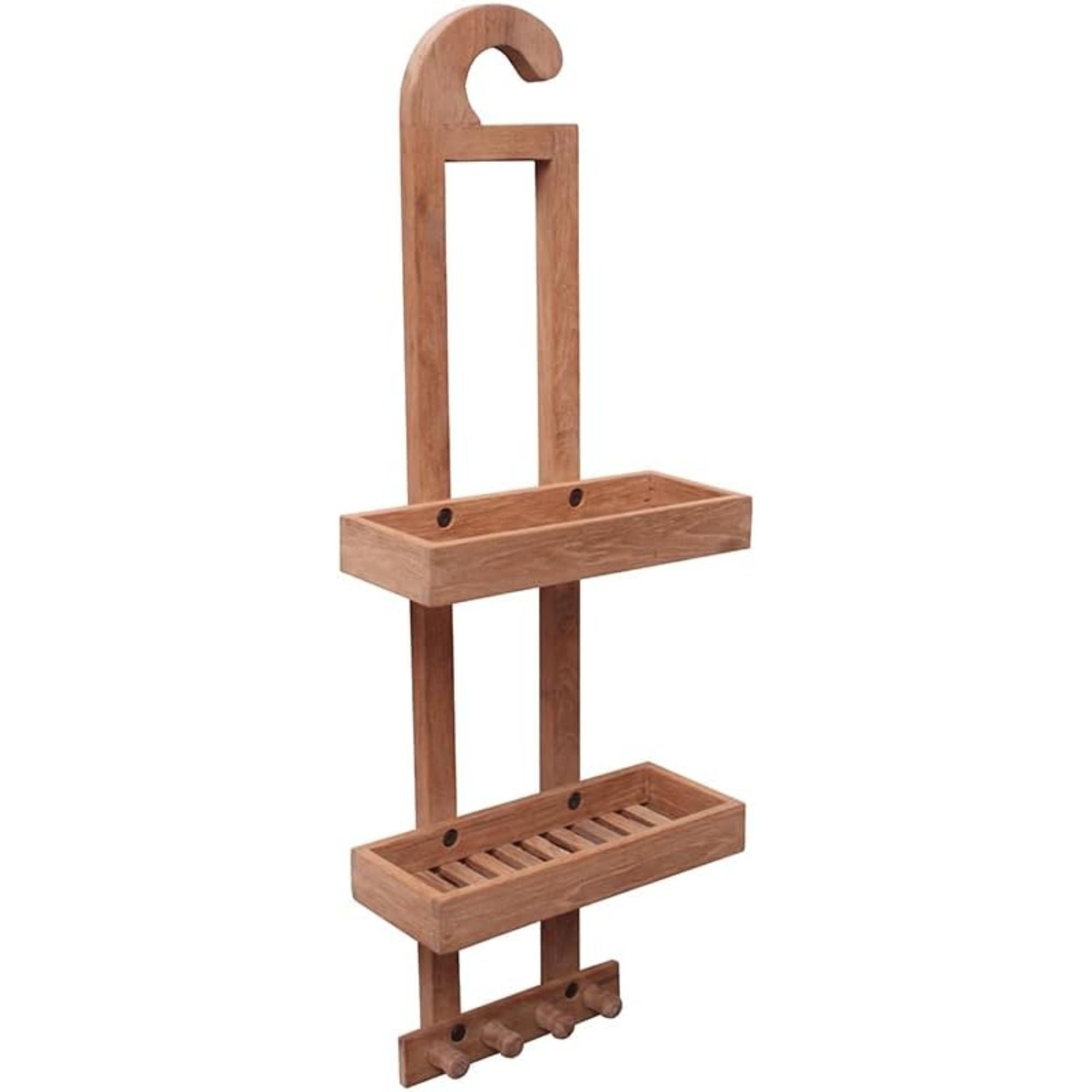 Natural Teak Newport Shower Caddy