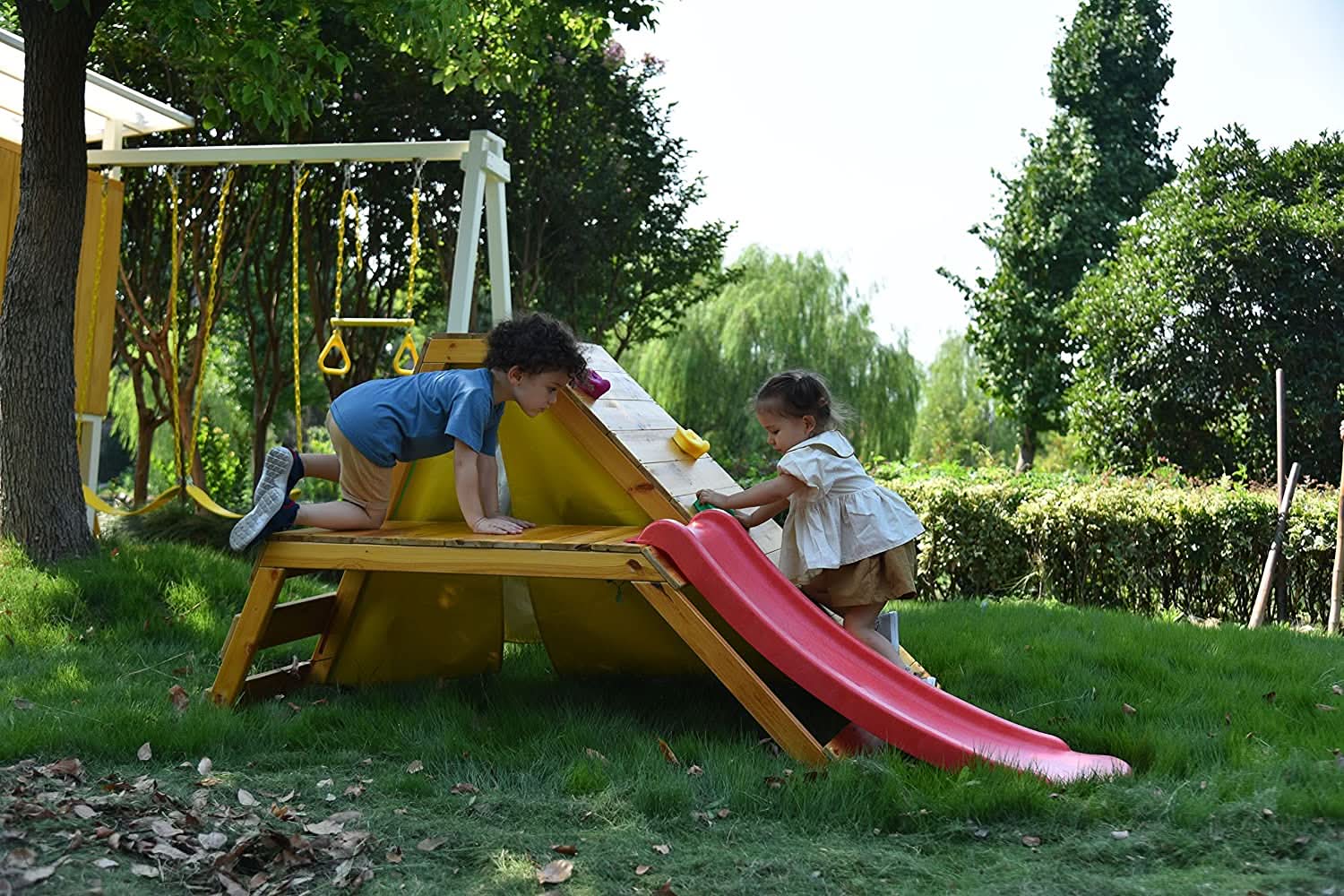 Palm 5-in-1 Indoor/Outdoor Playground Playset