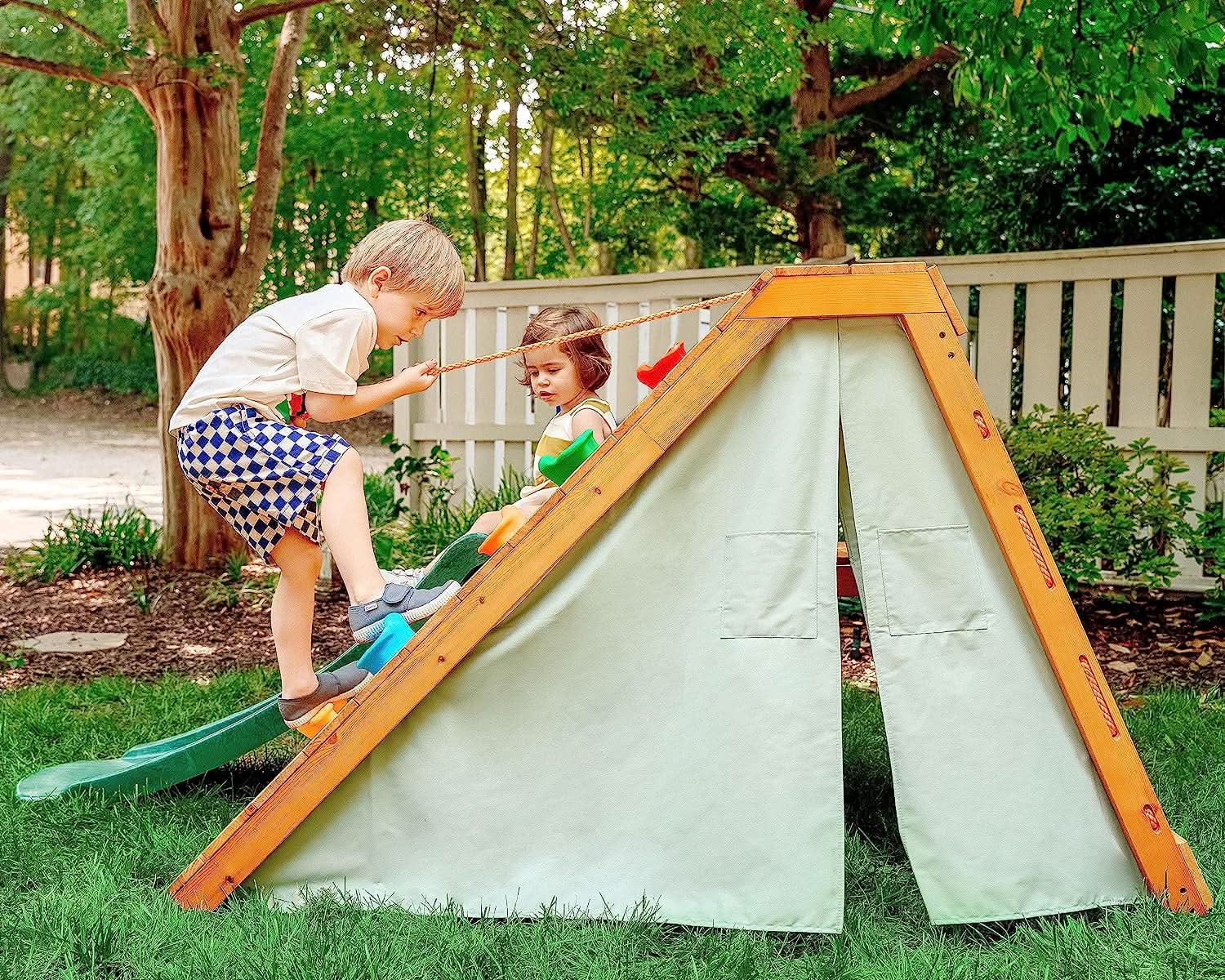 Palm 5-in-1 Indoor/Outdoor Playground Playset