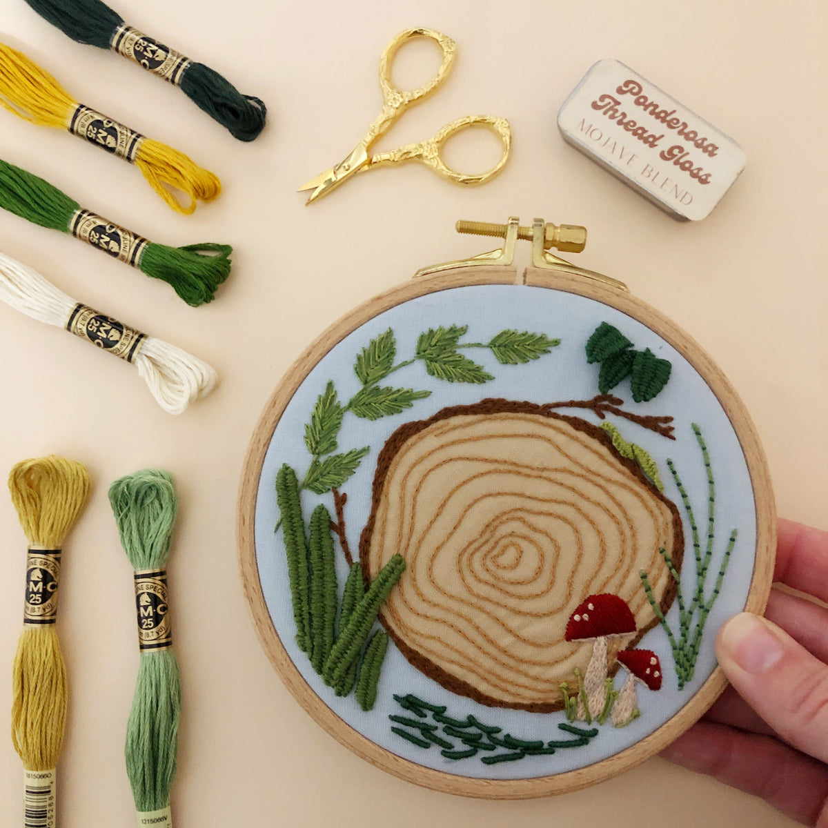 3D Woodland Scene - Advanced Embroidery Kit