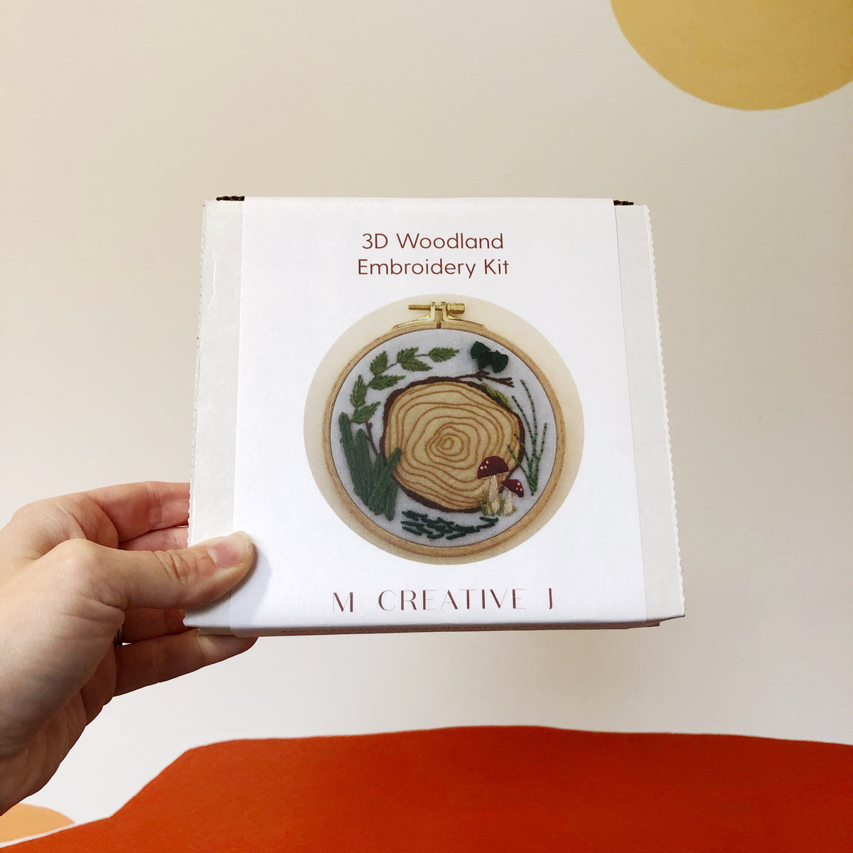 3D Woodland Scene - Advanced Embroidery Kit