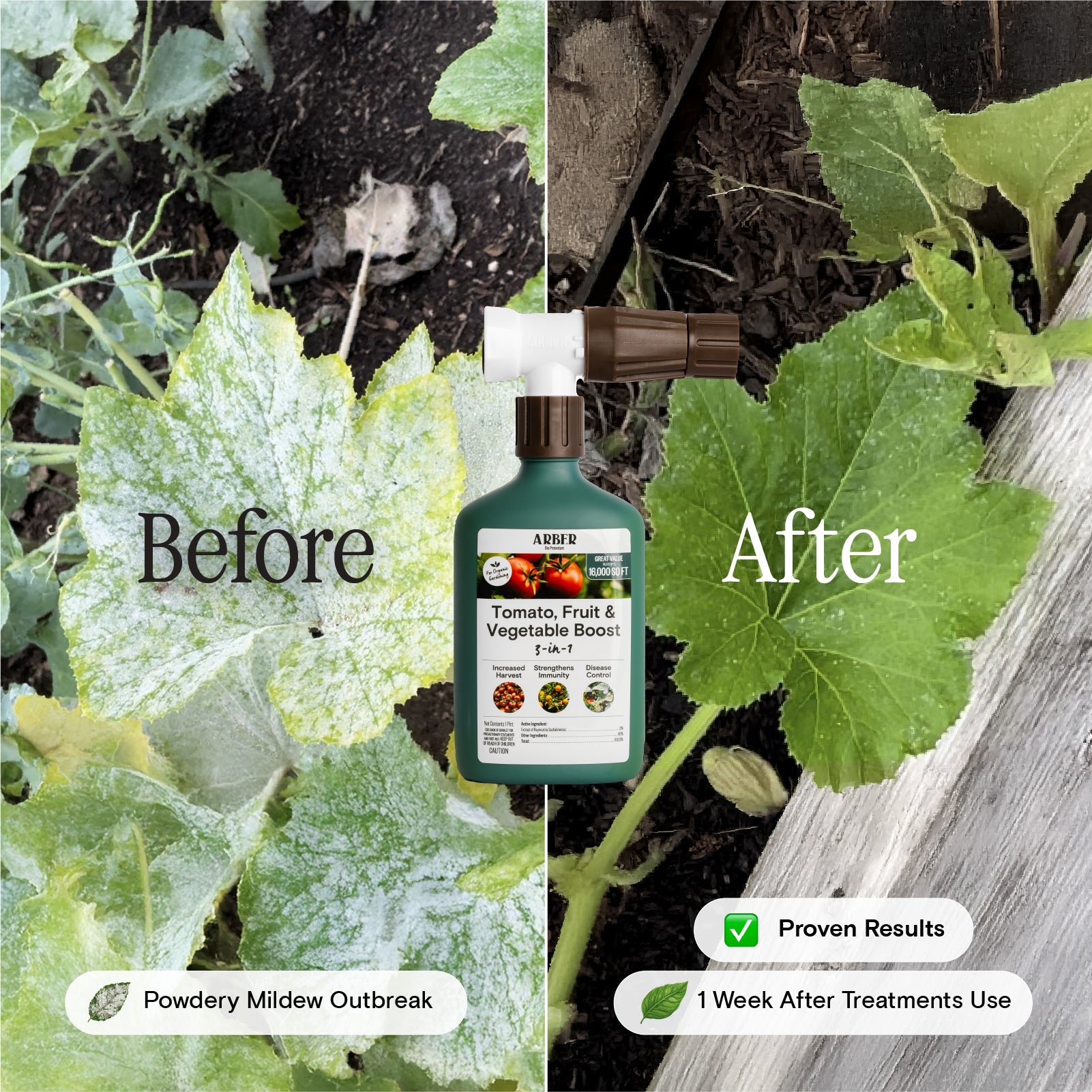 Organic Tomato, Fruit & Vegetable Fertilizer – 16 oz Concentrate