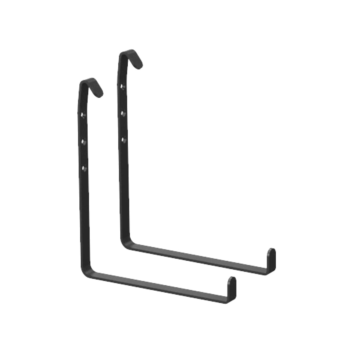 Slat Window Box Brackets - Hidden Wall Mount