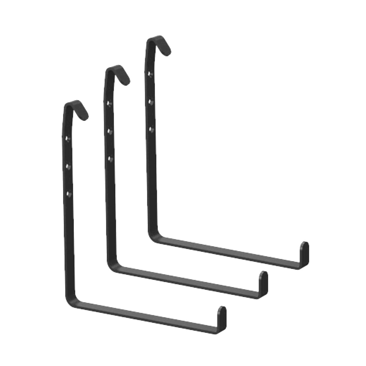 Slat Window Box Brackets - Hidden Wall Mount