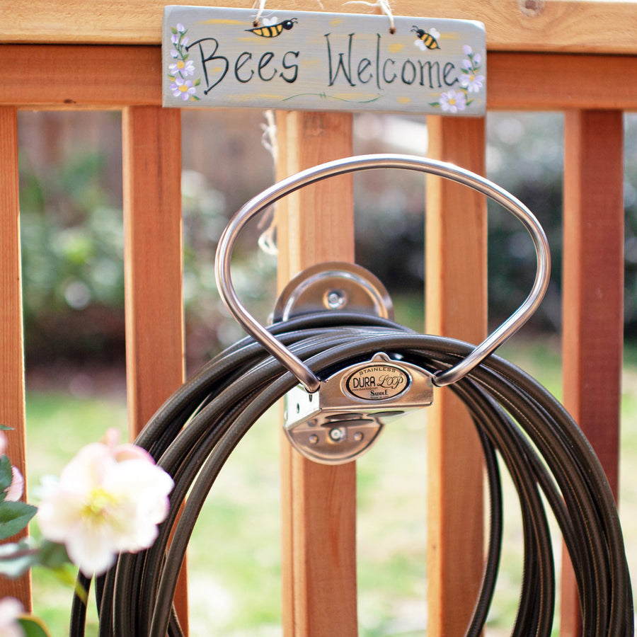 Stainless Steel Hose Rack - Dura-Loop Saddle