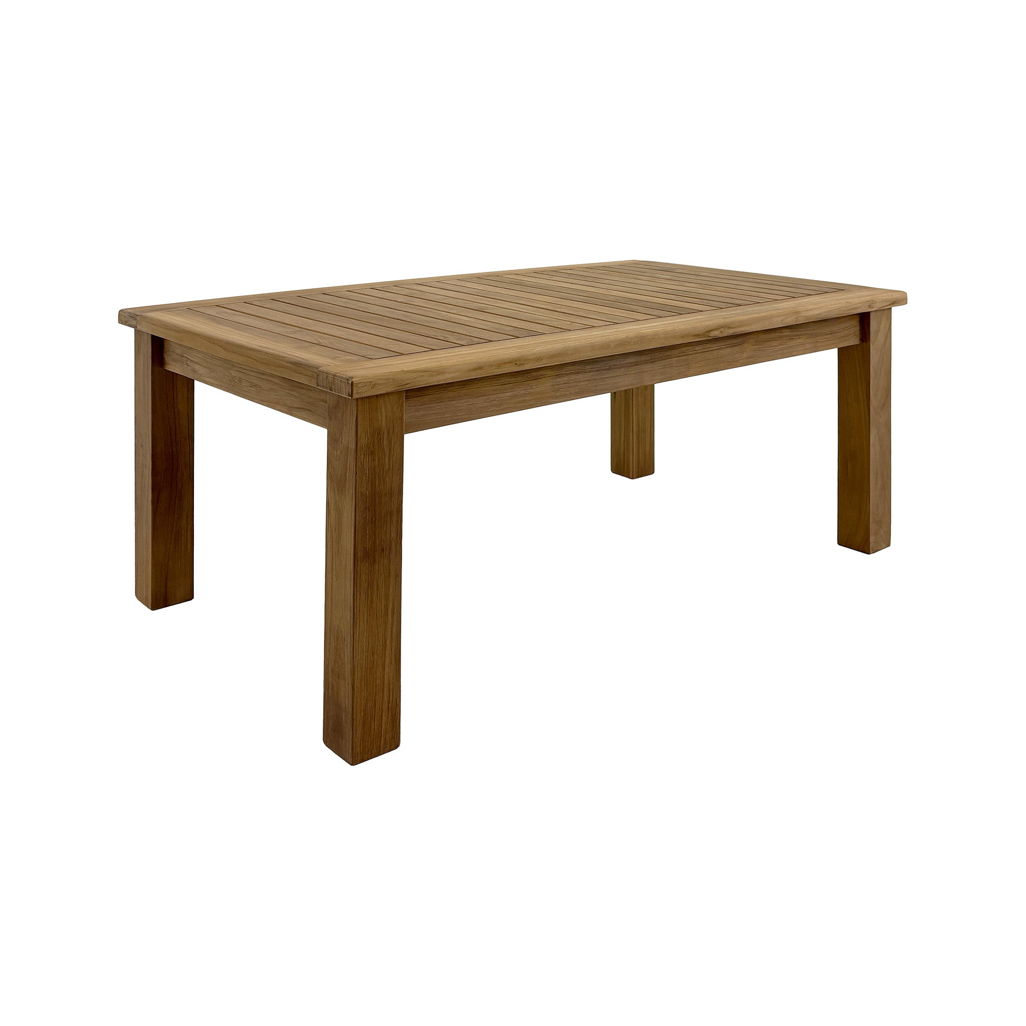 Natural Teak Kauai Outdoor Coffee Table - 4' Long