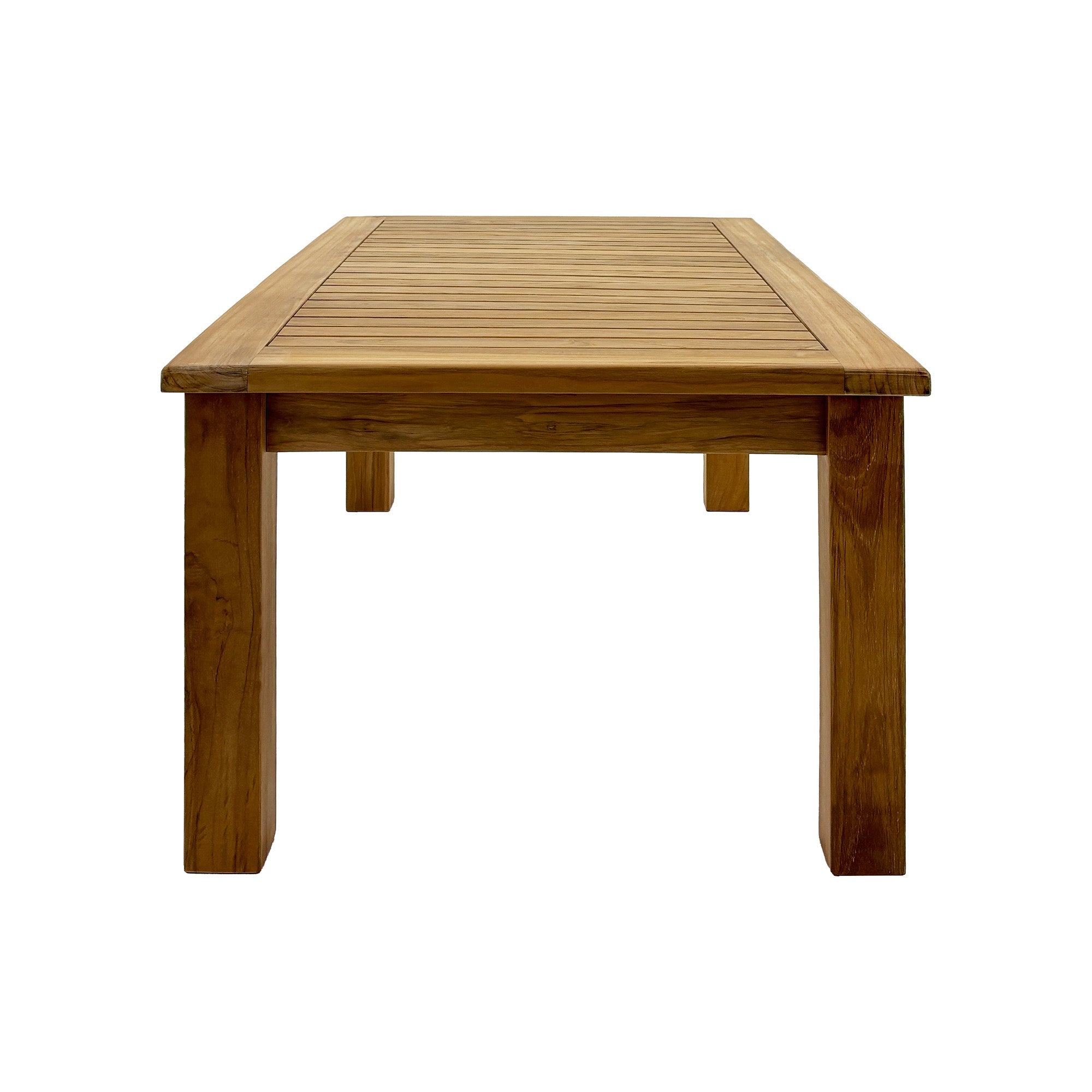 Natural Teak Kauai Outdoor Coffee Table - 4' Long