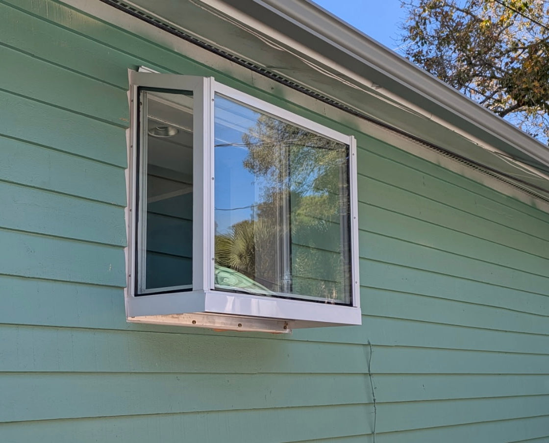 Greenhouse Window Box - Home & Shed Window Conversion Kit