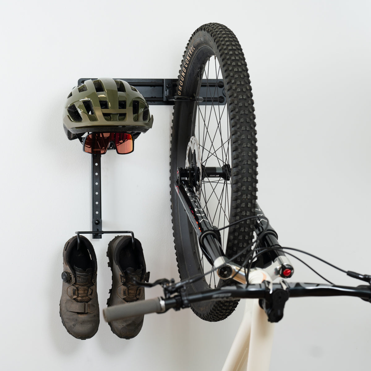 Wall-Mounted BLAT Modular Bike Rack – Single Bike