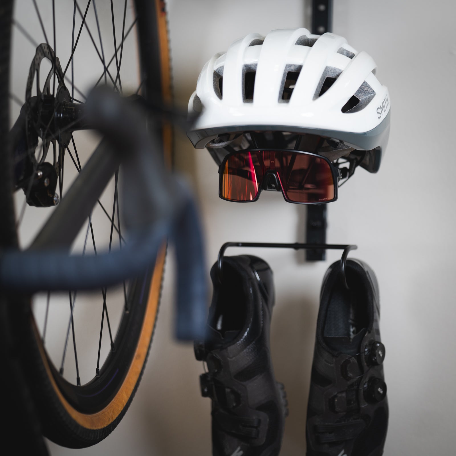 Wall-Mounted BLAT Modular Bike Rack – Single Bike
