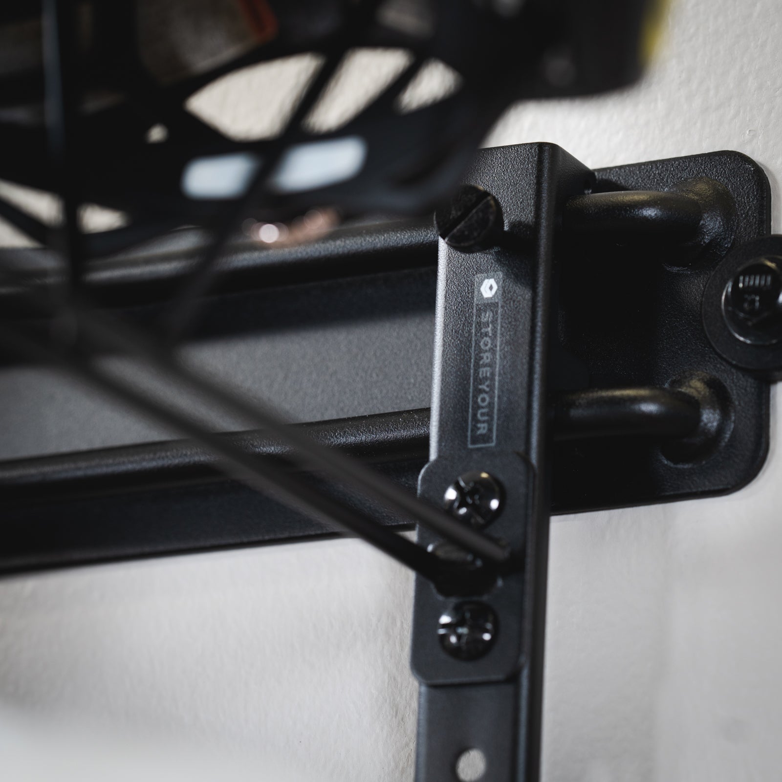 Wall-Mounted BLAT Modular Bike Rack – Four Bike