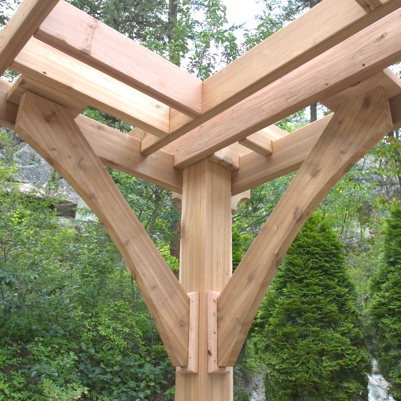 10' x 12' Premium Cedar Pergola Kit