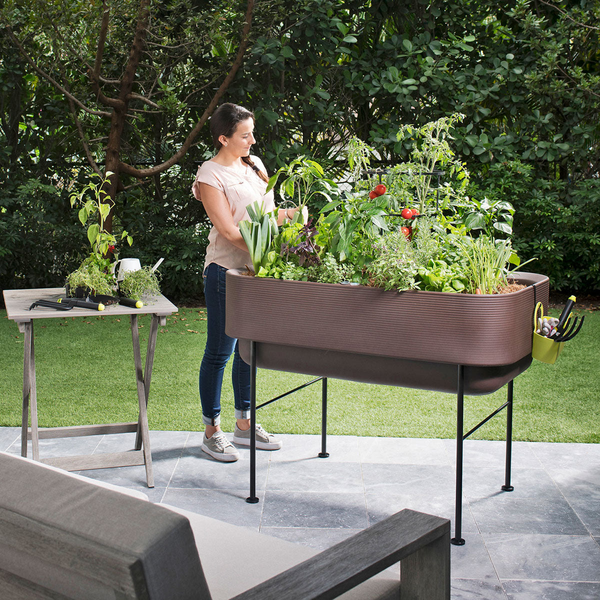 Nest Self-Watering Elevated Garden Planter