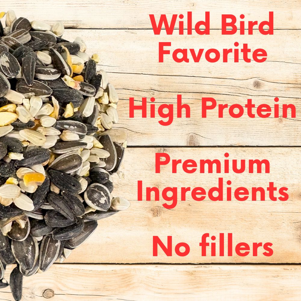 Premium Wild Bird Seed - Cardinal & Finch Feast Mix
