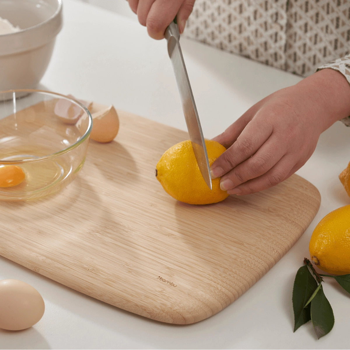 Natural Bamboo Cutting & Serving Boards