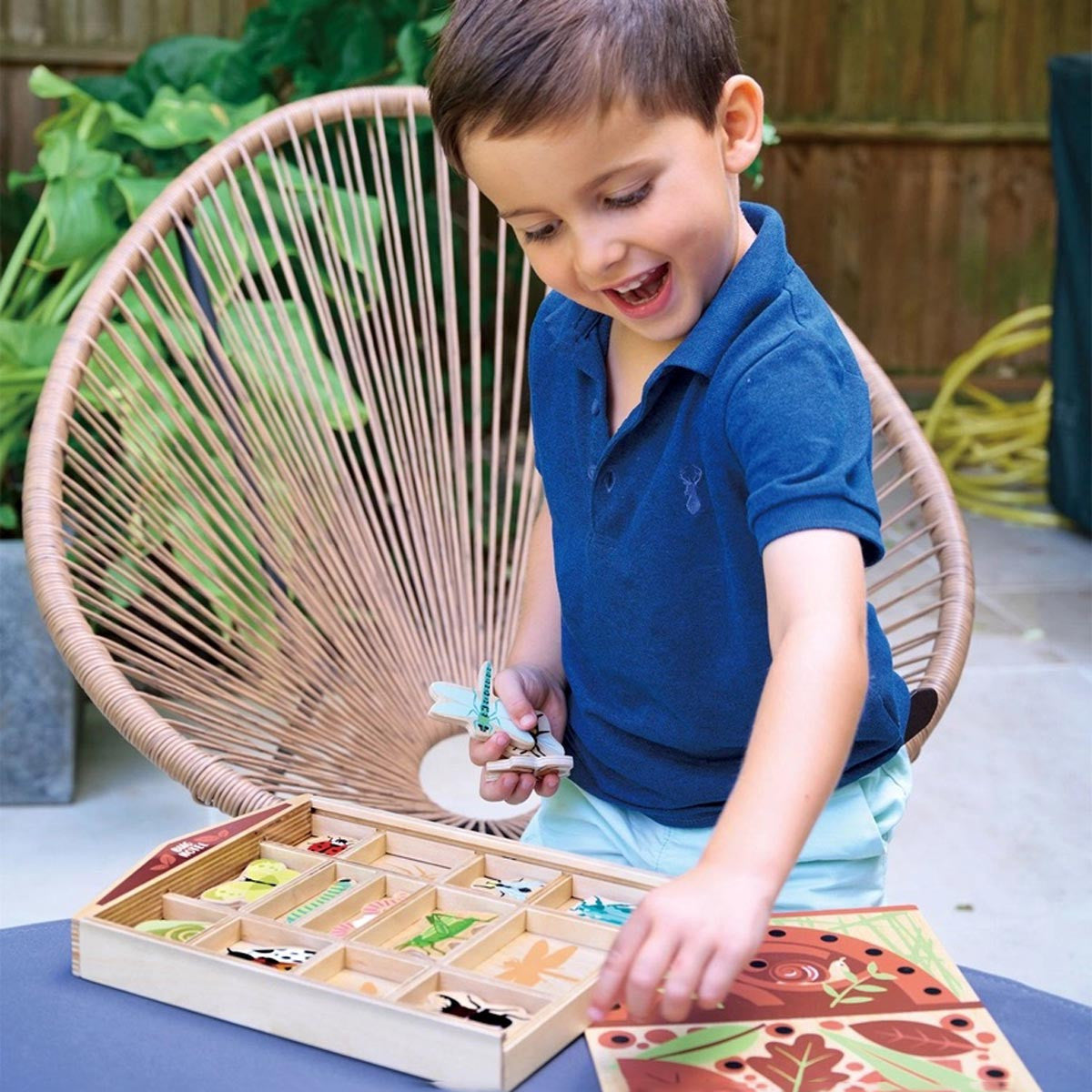 The Bug Hotel Wooden Matching Set