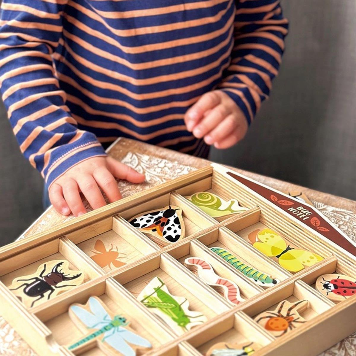 The Bug Hotel Wooden Matching Set