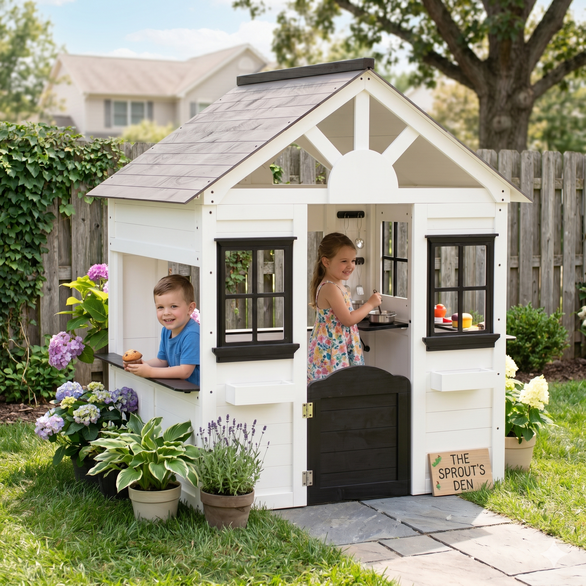 Casa Indoor/Outdoor Cottage Playhouse