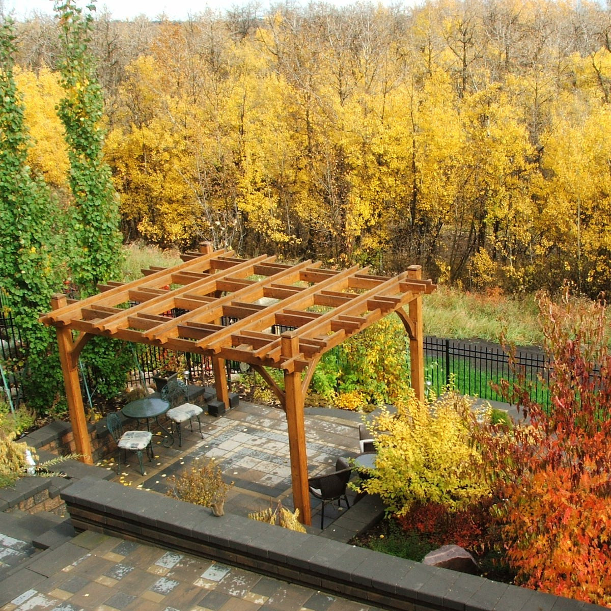 8' x 10' Premium Cedar Pergola Kit
