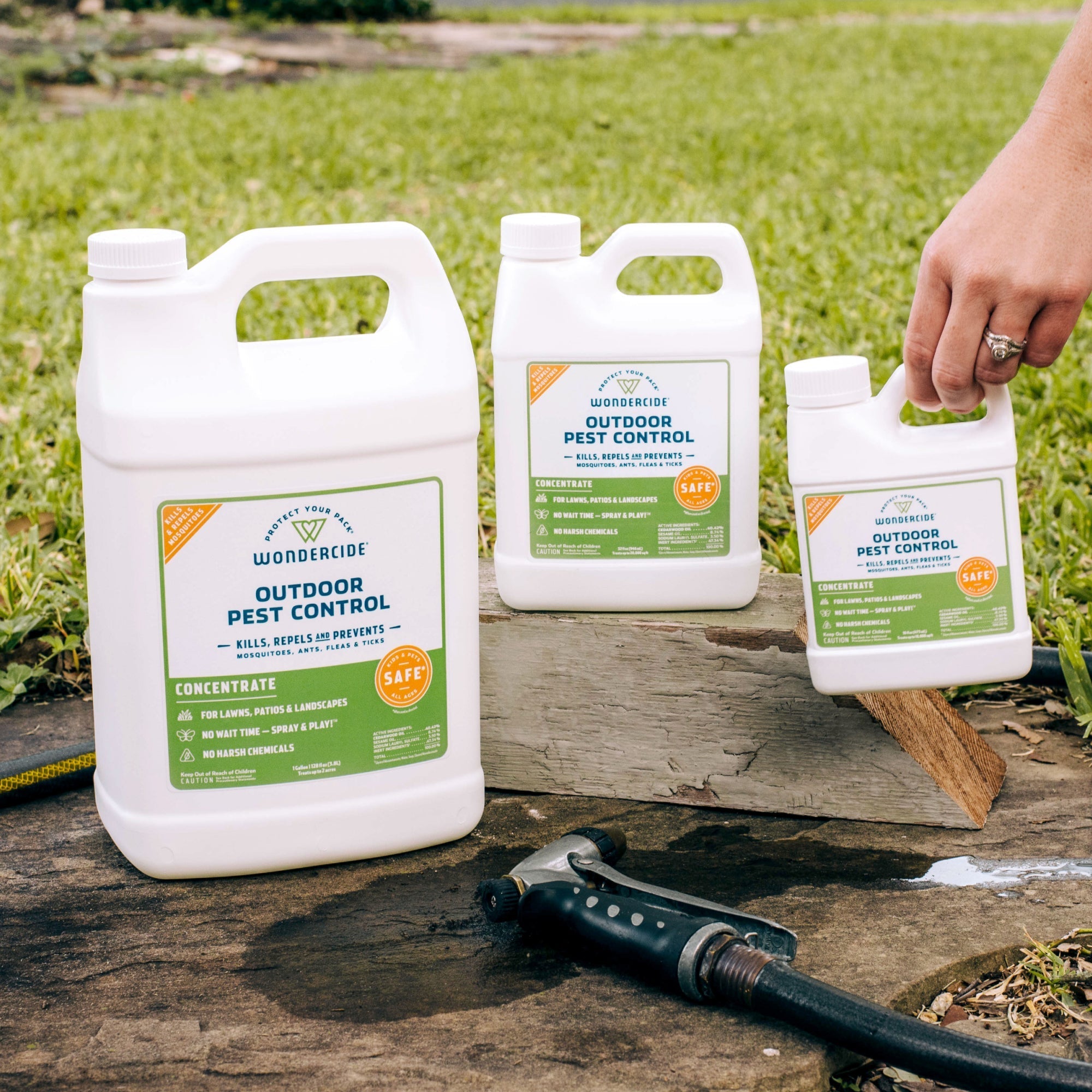 Outdoor Mosquito Spray Starter Kit - Sprayer & Concentrate
