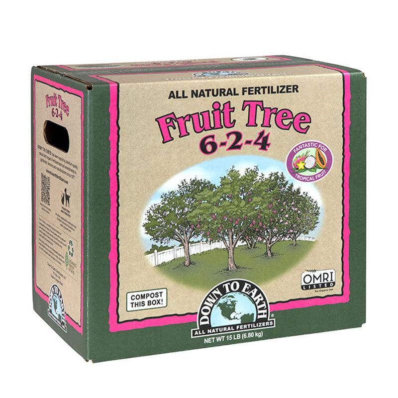 Organic Fruit Tree Fertilizer 6-2-4 - 15 lbs