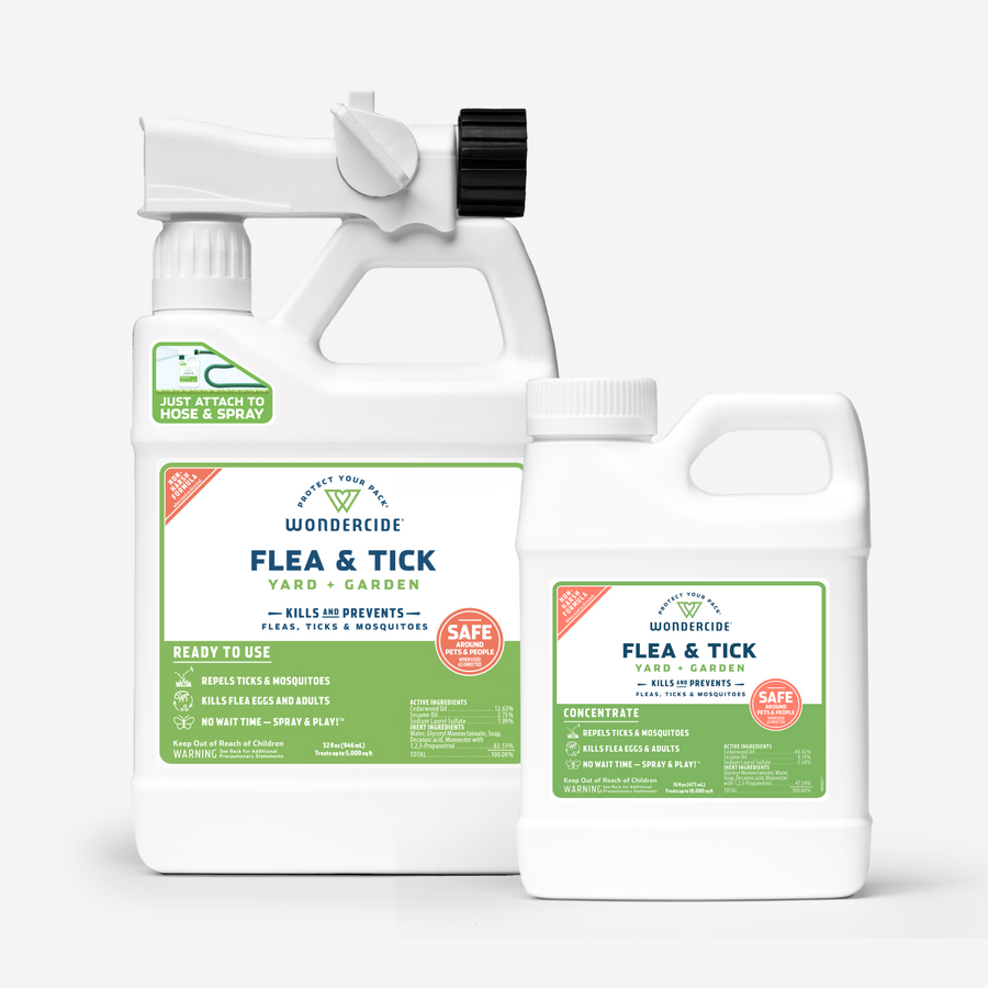 Outdoor Flea & Tick Yard Spray Starter Kit - Sprayer & Concentrate