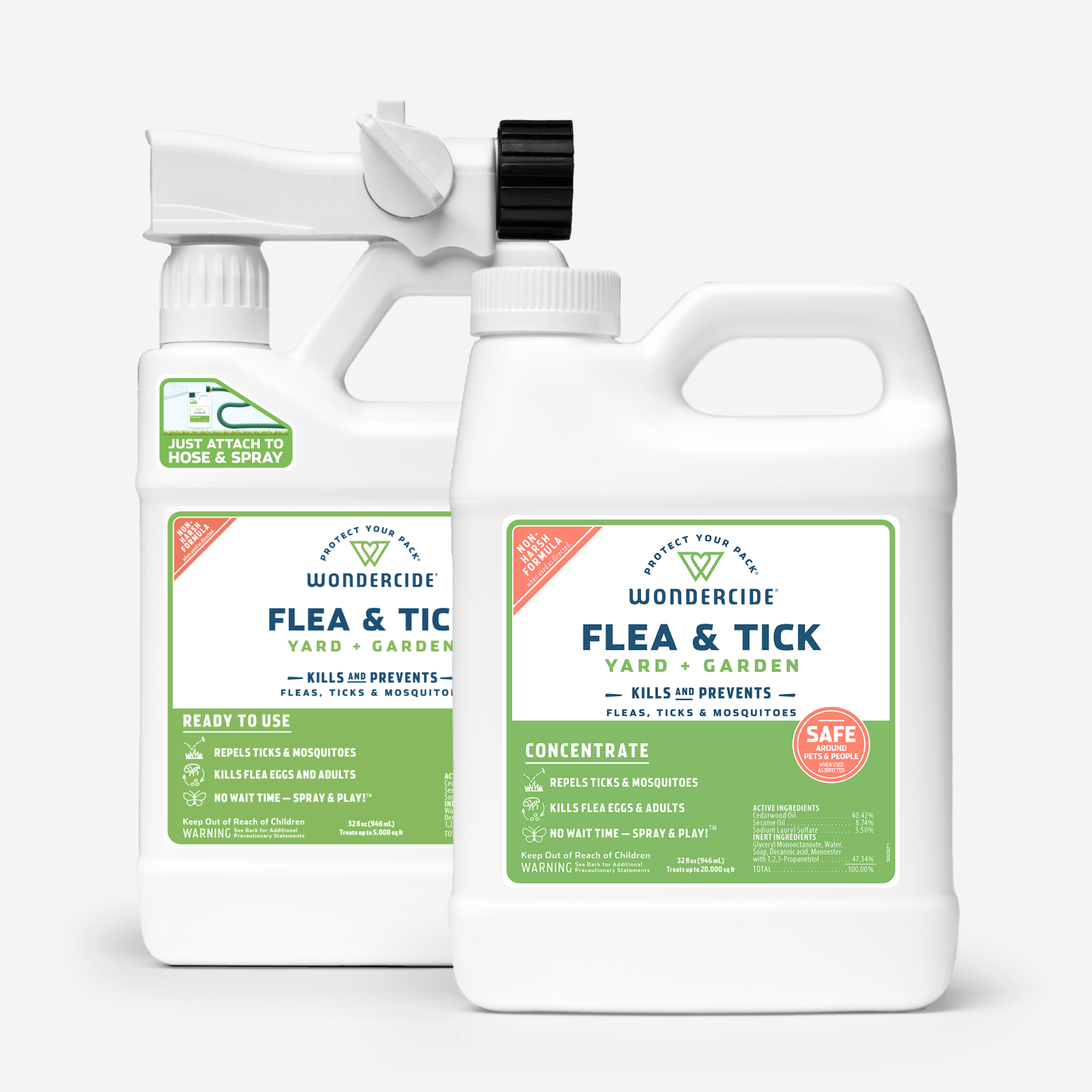 Outdoor Flea & Tick Yard Spray Starter Kit - Sprayer & Concentrate