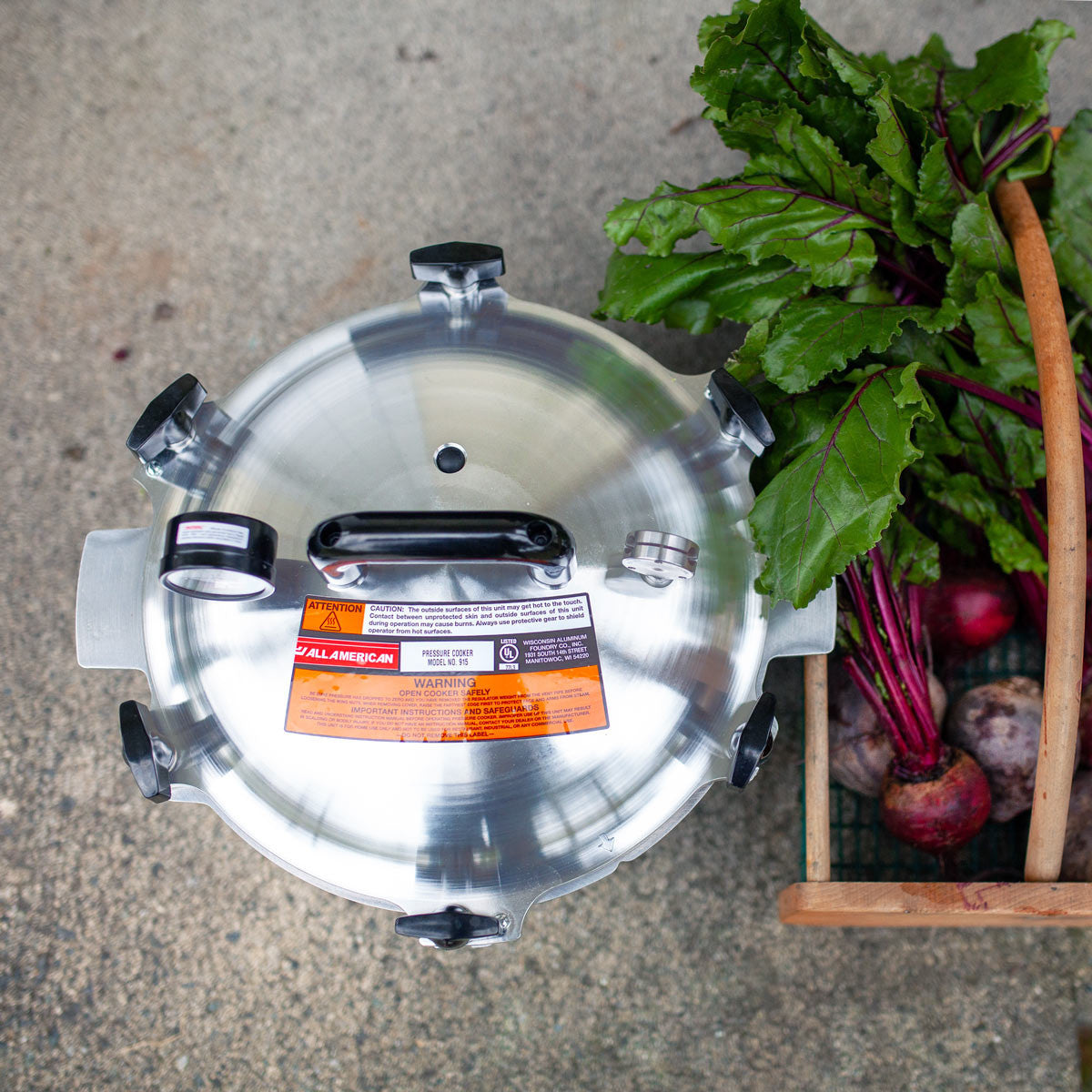 All American 910 Canner 圧力鍋/缶詰 All American 910 Pressure Canner Plus Starter Kit