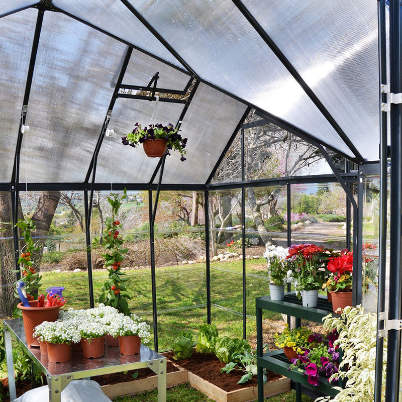 Chalet 12' x 10' Greenhouse - Eartheasy