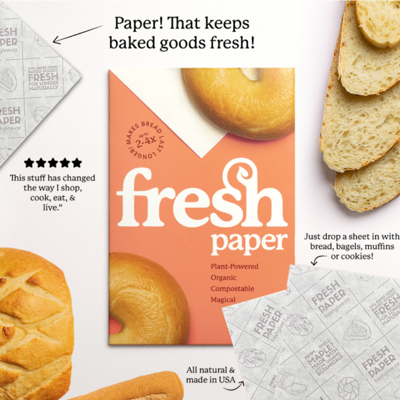 FreshPaper Bread Saver