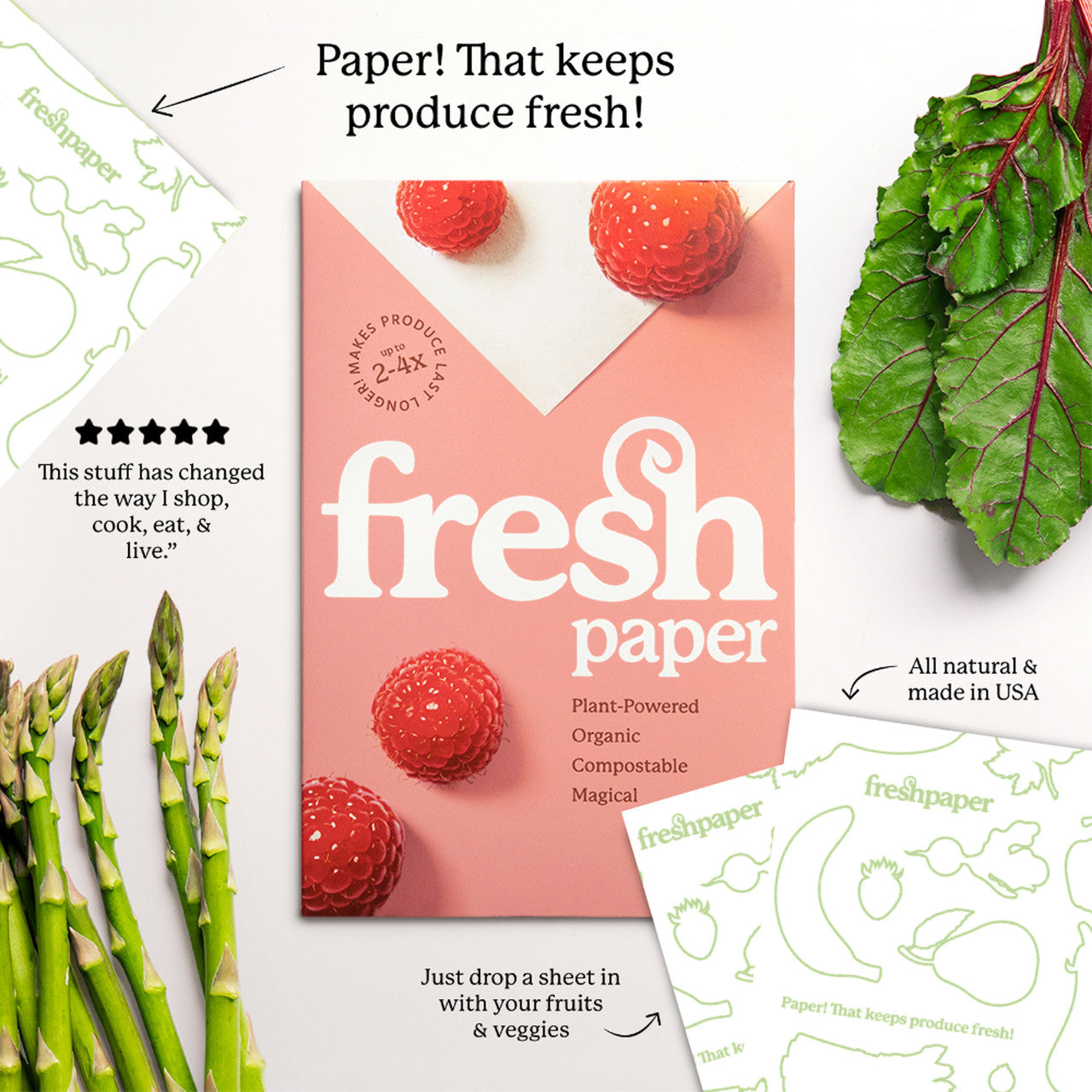 FreshPaper Produce Saver