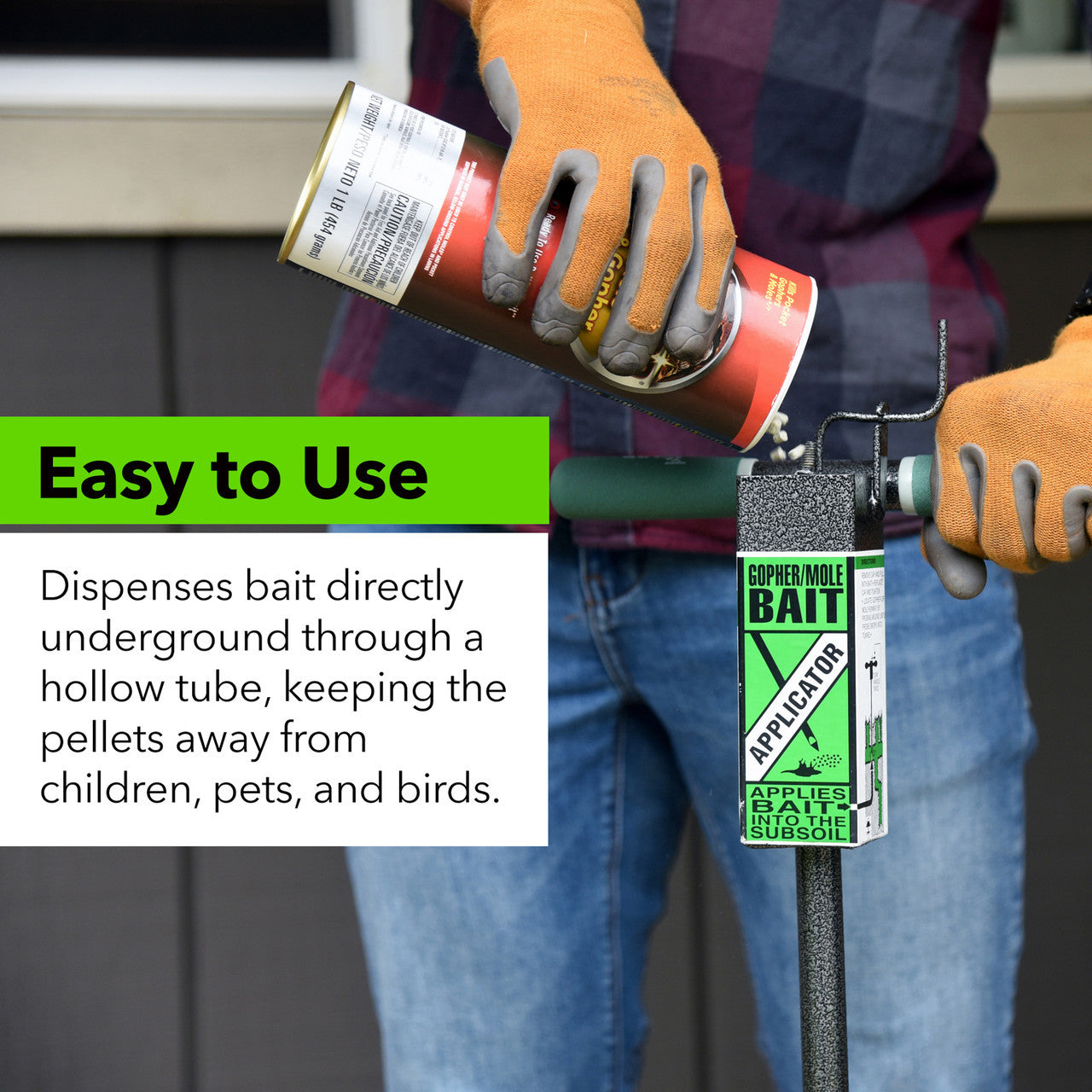 Mole Bait Applicator