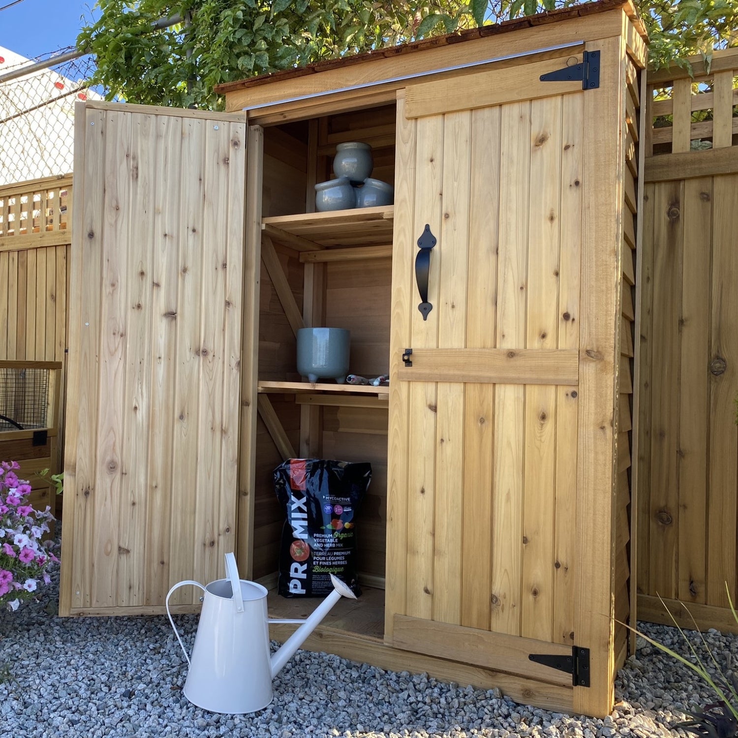 4' x 2' Garden Chalet Shed