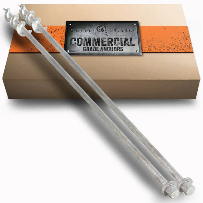 Complete Ground Anchor System – Tiny Homes, Shelters & Modular Buildings