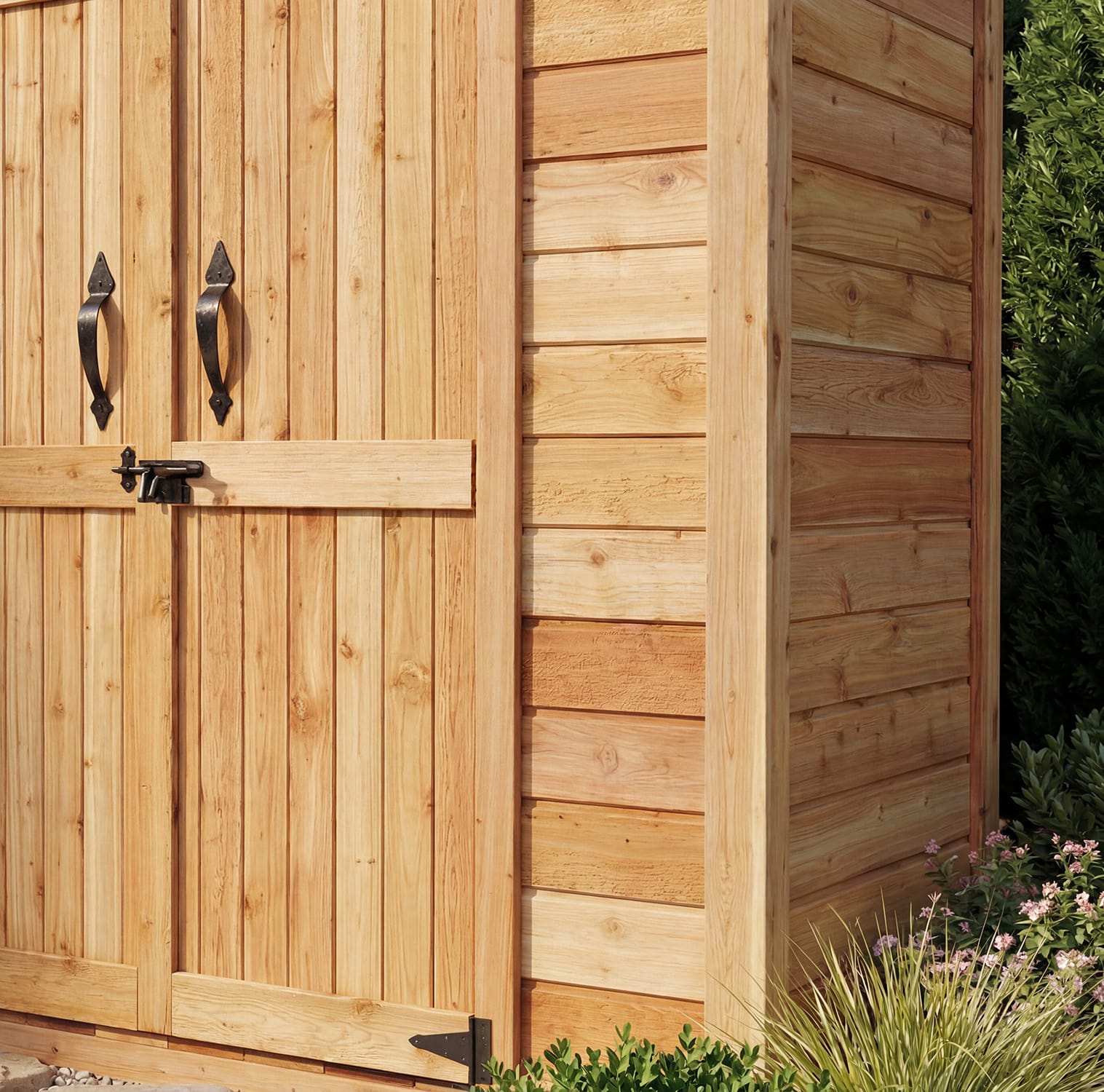 6' x 3' Patio Garden Shed