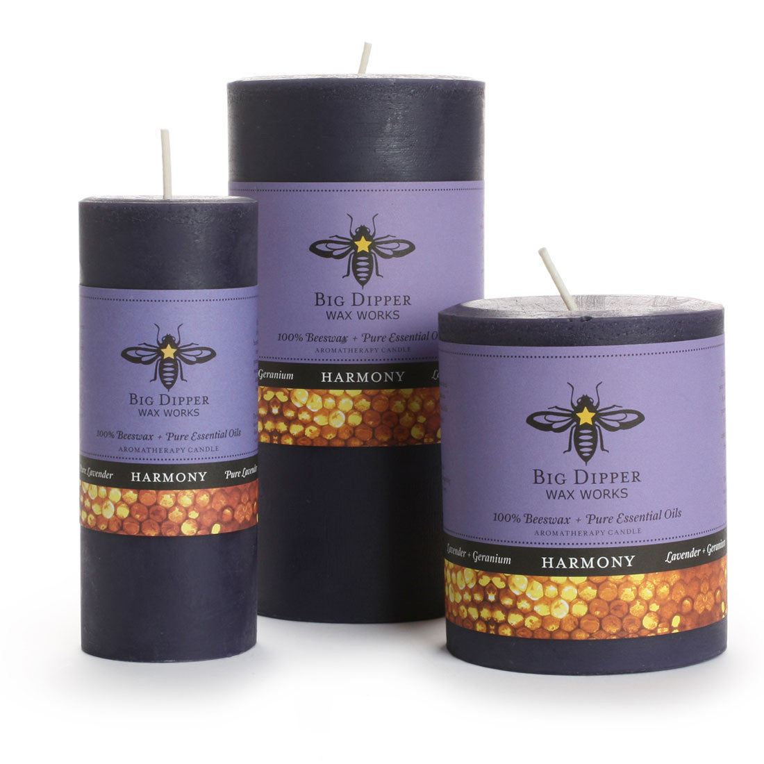 Pure Beeswax Aromatherapy Pillars