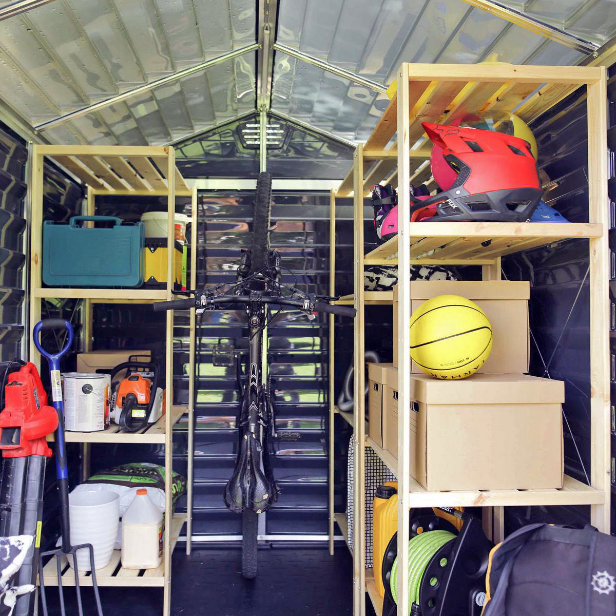 Skylight Sunlit Garden & Utility Shed