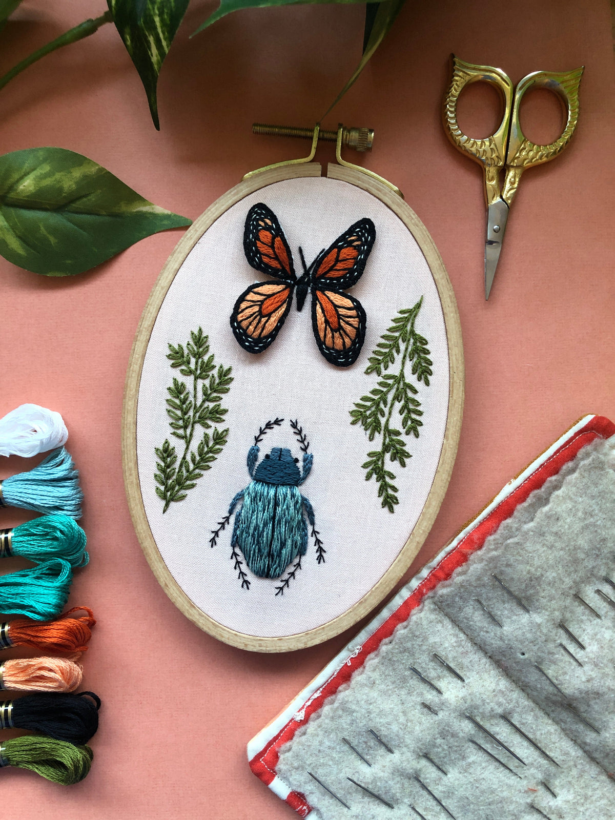 3D Insect Bug Collector- Advanced Embroidery Kit