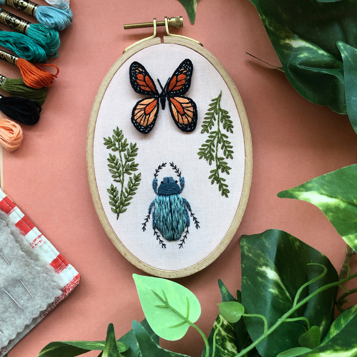 3D Insect Bug Collector- Advanced Embroidery Kit