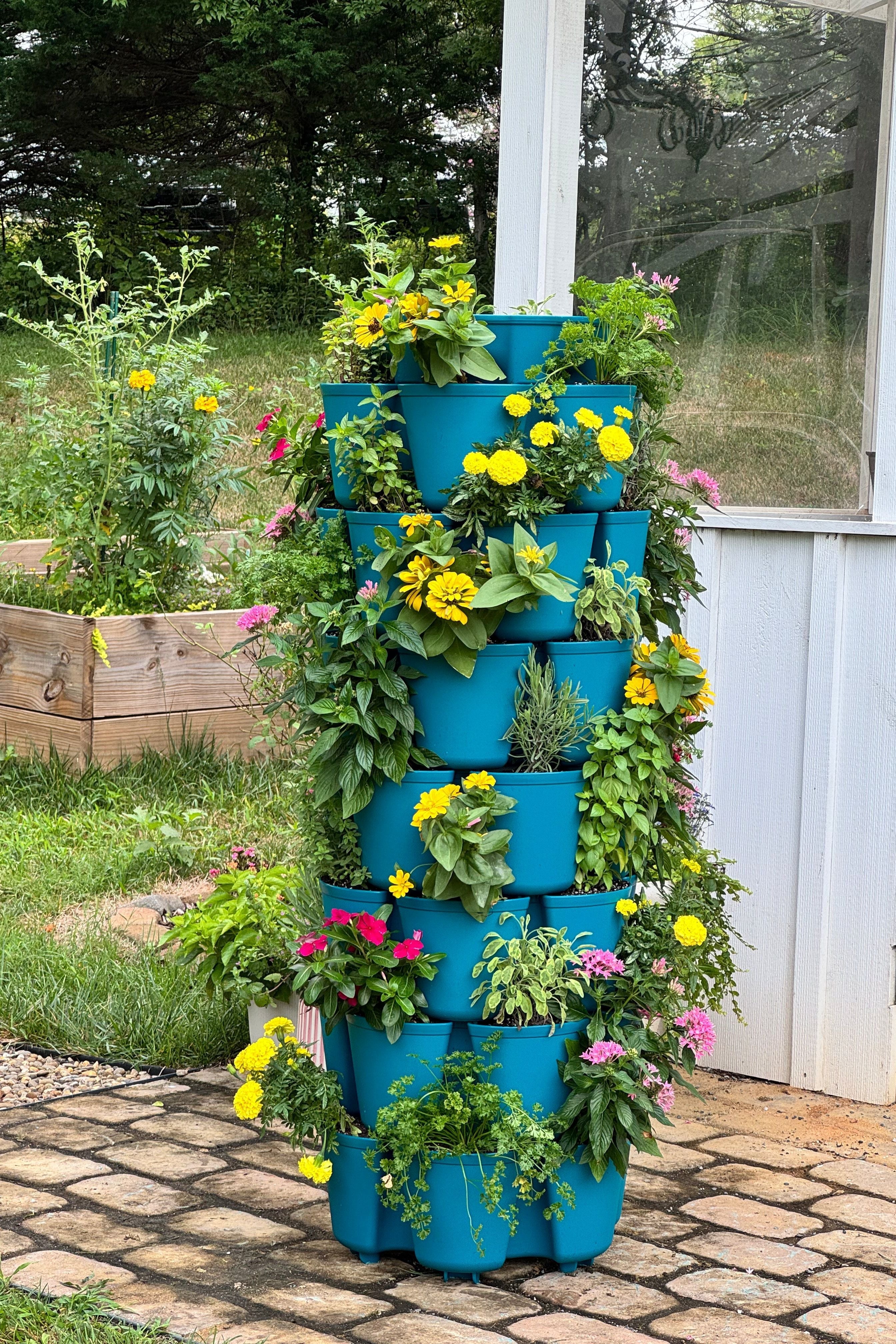 7 Tier "Leaf" GreenStalk Vertical Planter