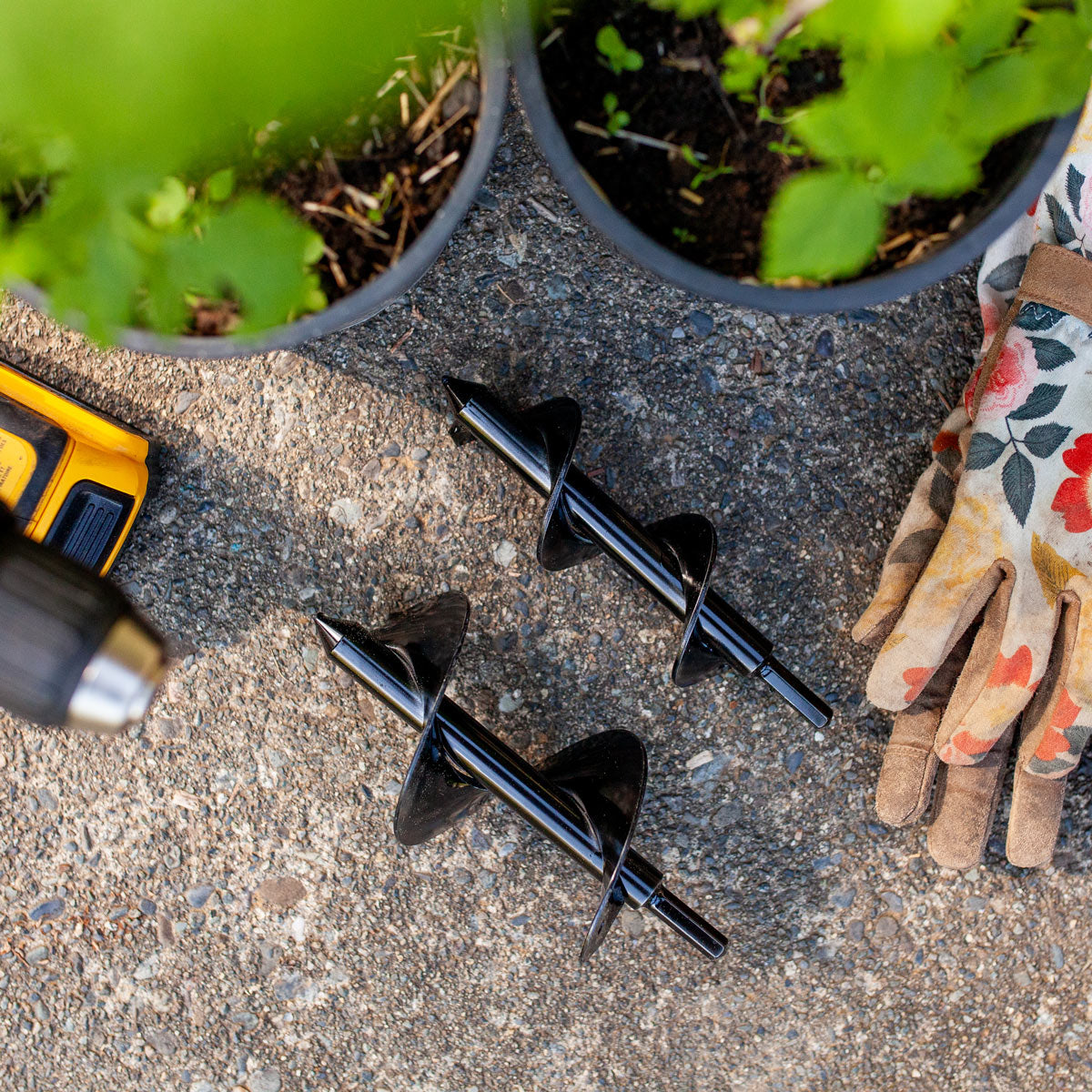 Home Garden Auger Starter Bundle -2" x 7" and 3" x 7"