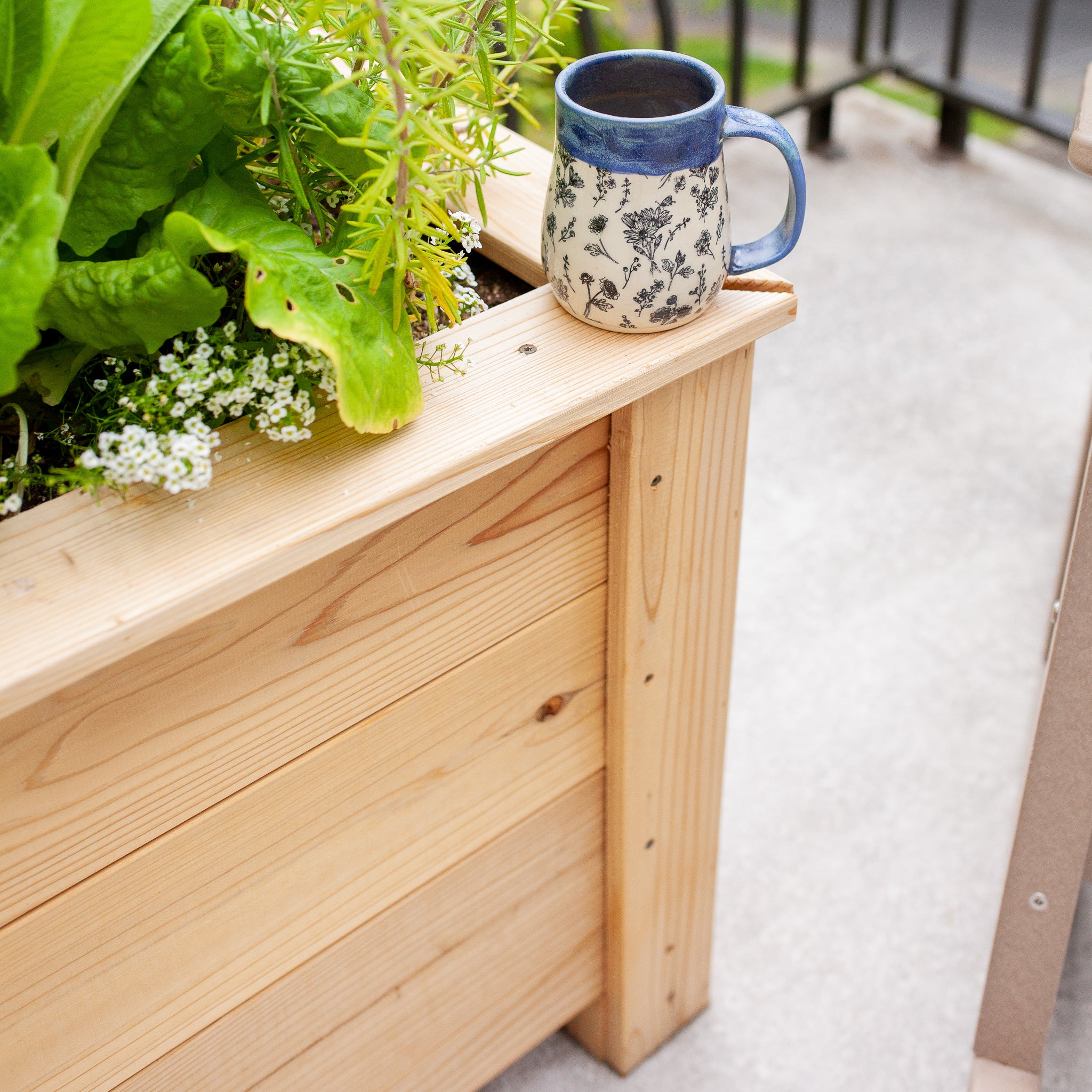 Natural Cedar Planter Boxes