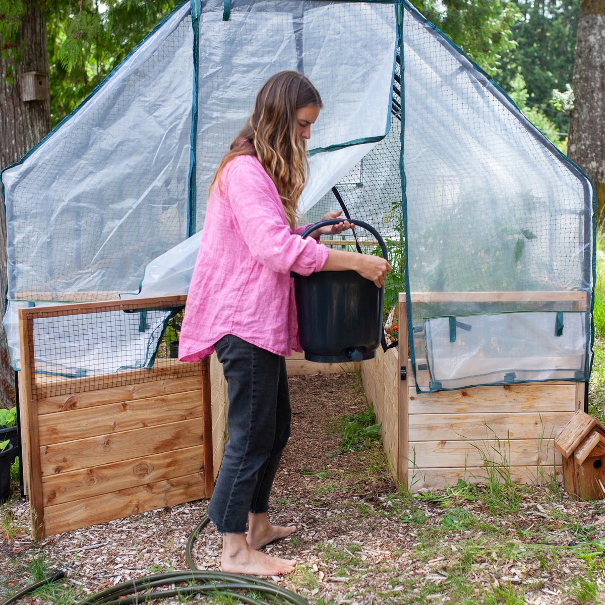 The Essential Kitchen Bokashi Compost Bin - 4.4 Gallon Food Waste Recycler