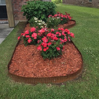 Corrugated Metal Landscape Edging - 10' Lengths
