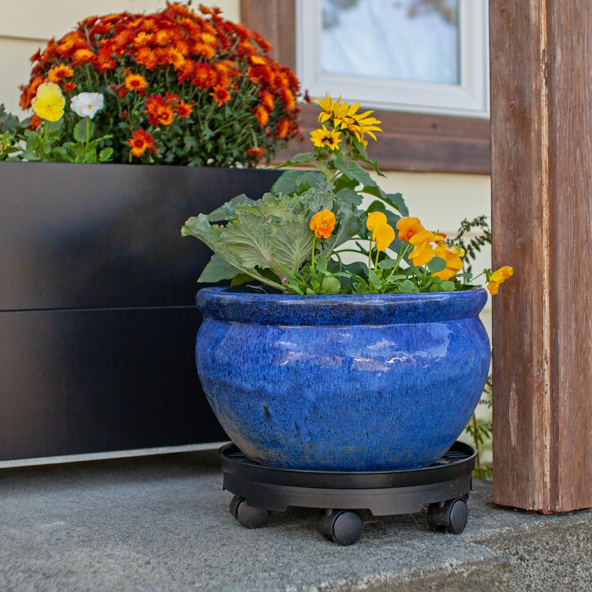 wheeled plant pots GreenStalk Garden Ultimate Spinner & Wheel Kit – Eartheasy