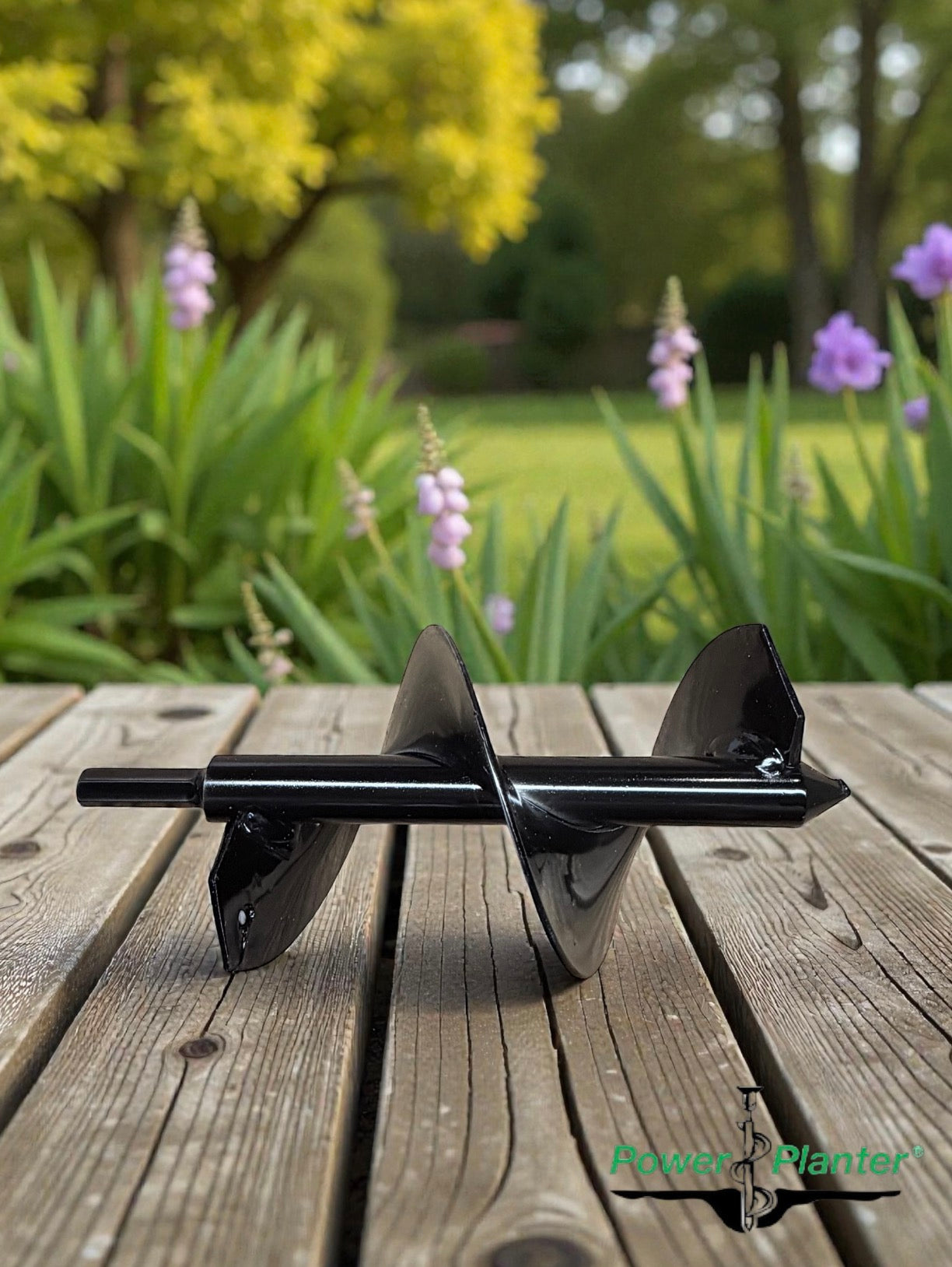 Bulb Planting Auger & Bedding Plant Tool - 3" x 7"