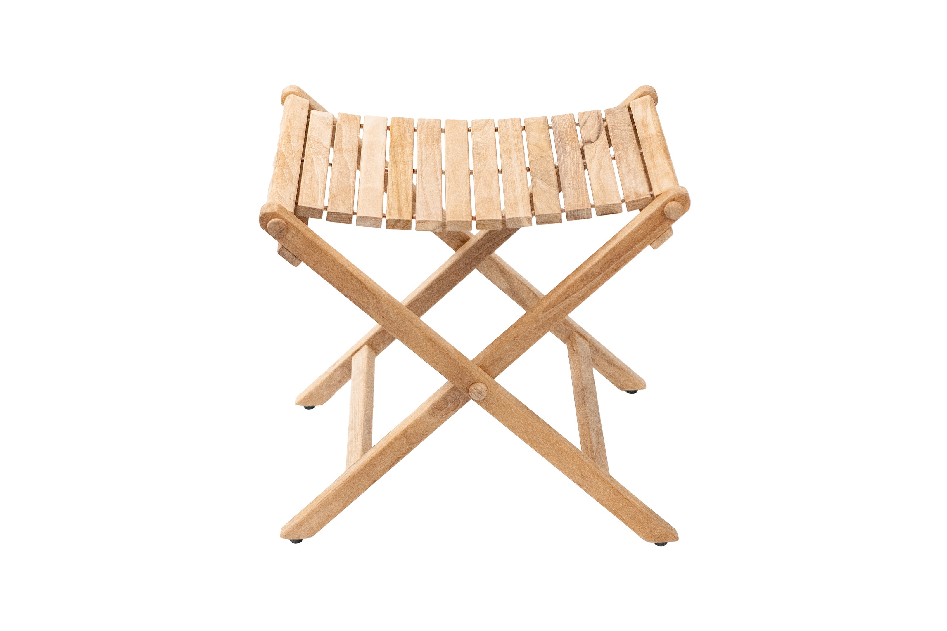 Natural Teak Sierra Outdoor Folding String Seat