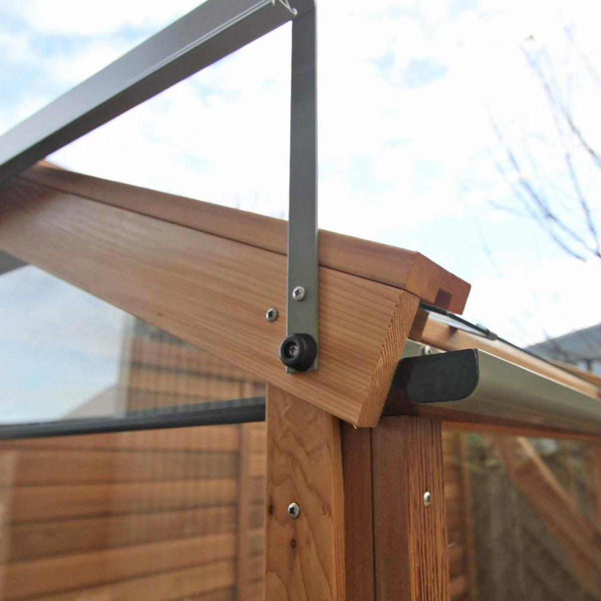 Fusion Cedar Greenhouse and Workshop